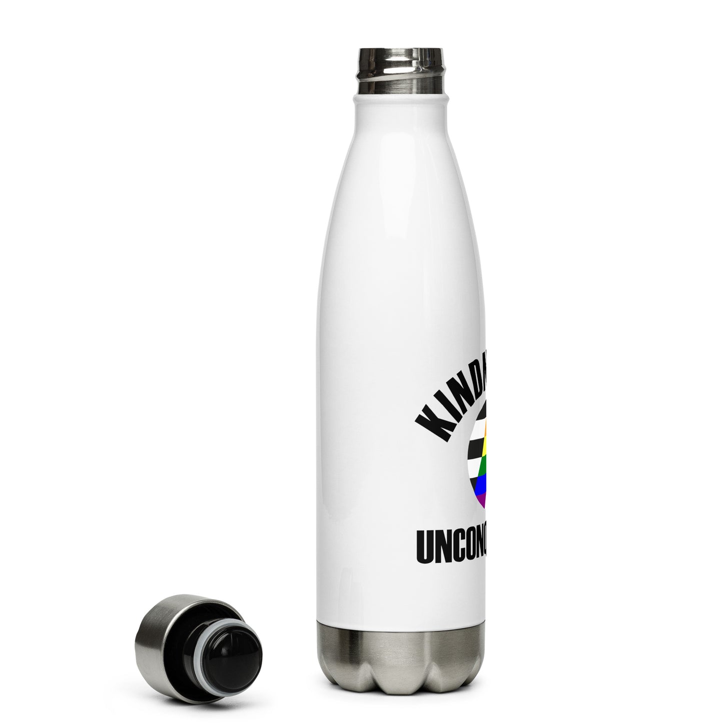 Pride + Kindness - Stainless Steel Water Bottle