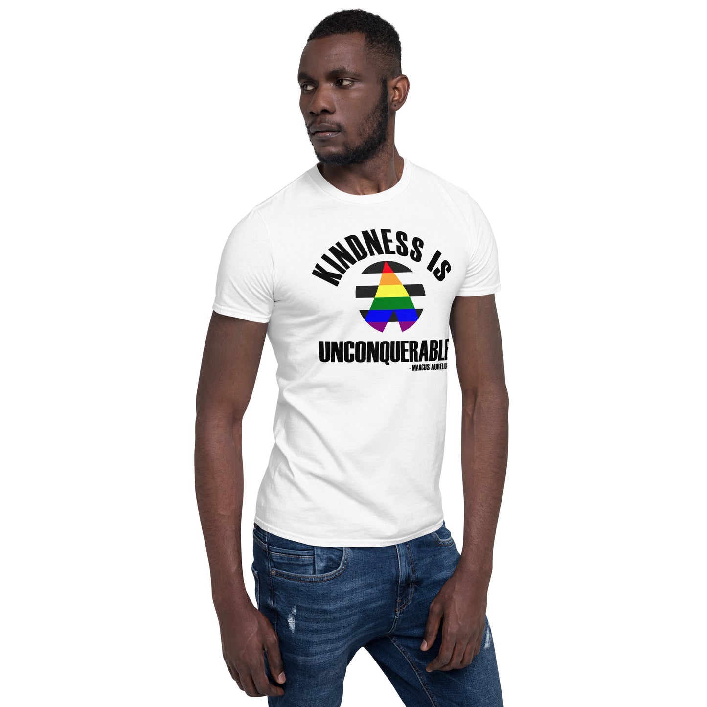 Pride + Kindness - Short-Sleeve Unisex T-Shirt