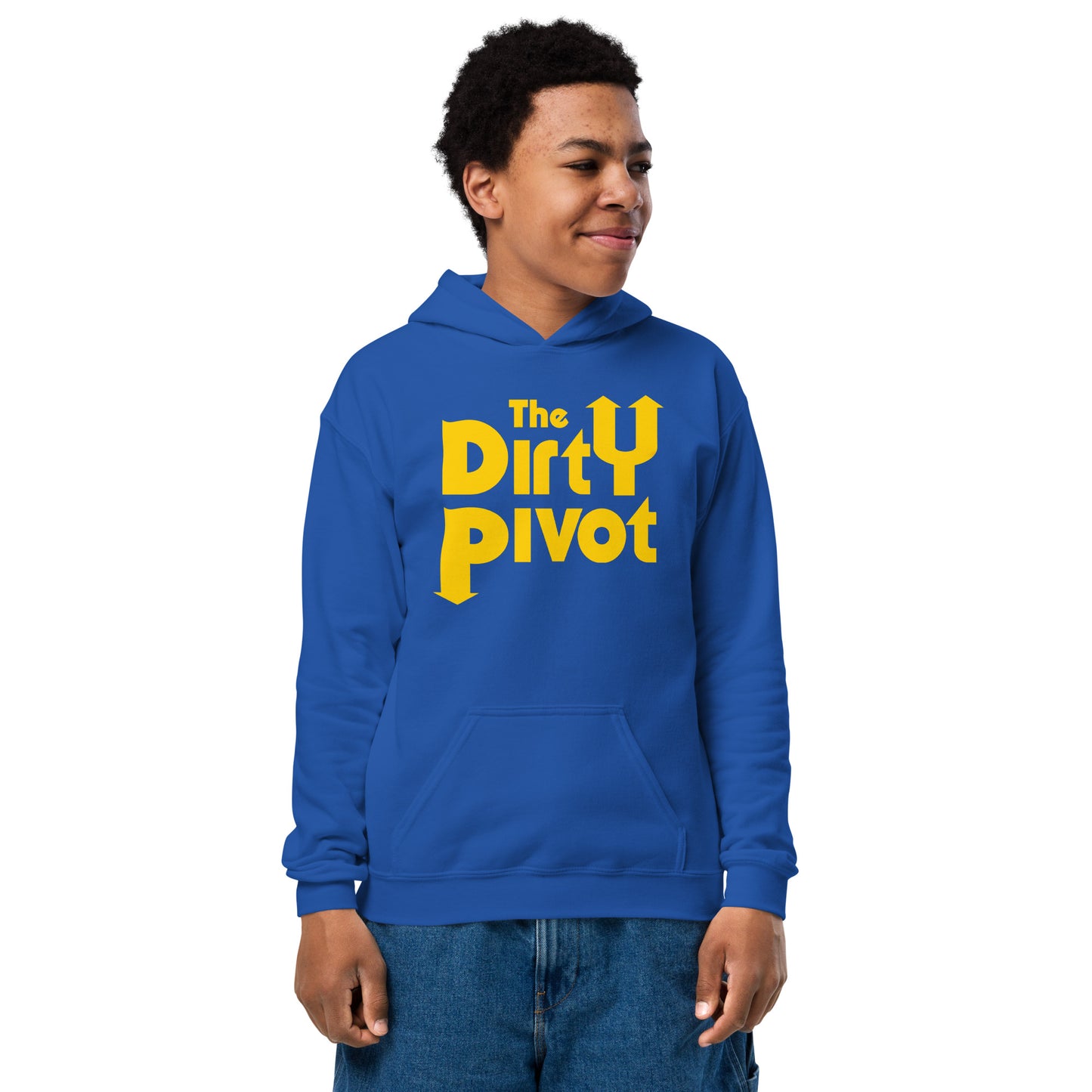 The Dirty Pivot - Youth heavy blend hoodie