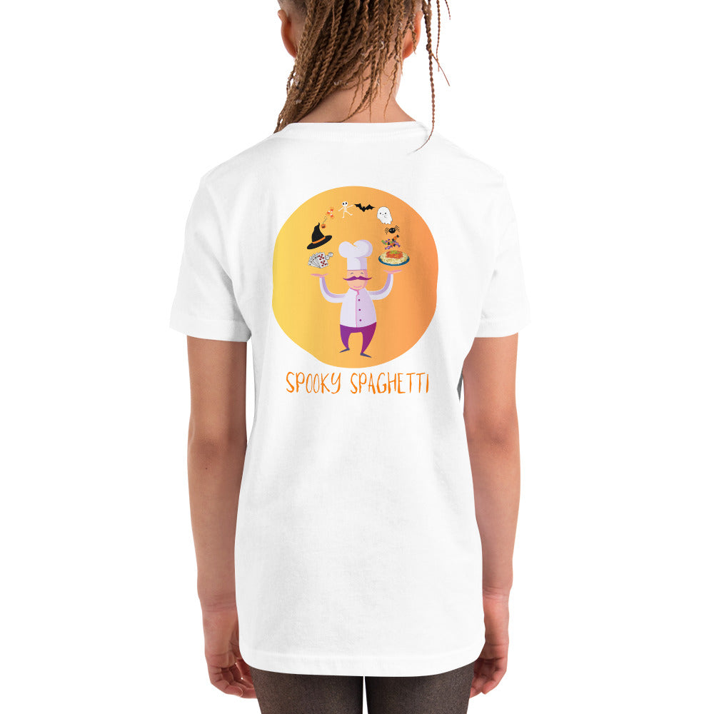 LIMITED EDITION - Spooky Spaghetti - Youth Short Sleeve T-Shirt