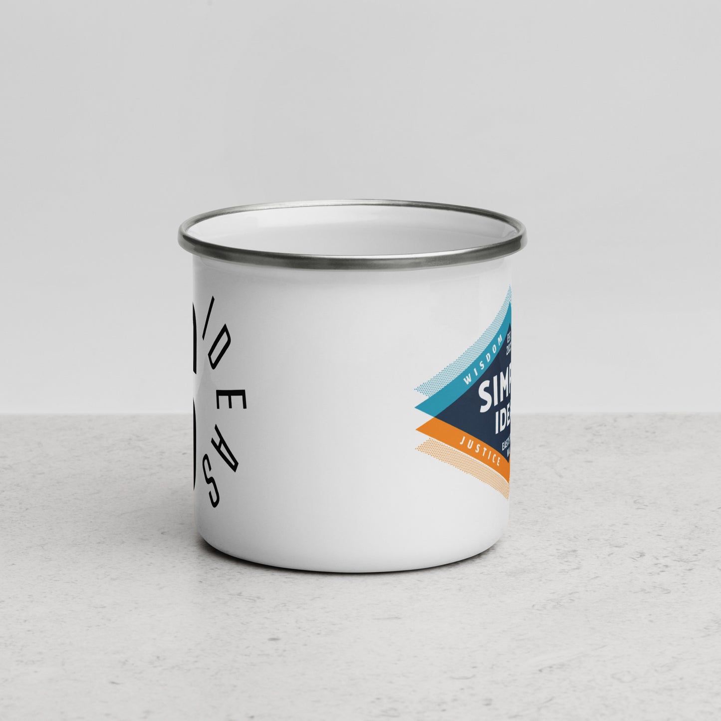 SI Logo Enamel Mug