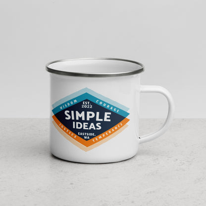 SI Logo Enamel Mug