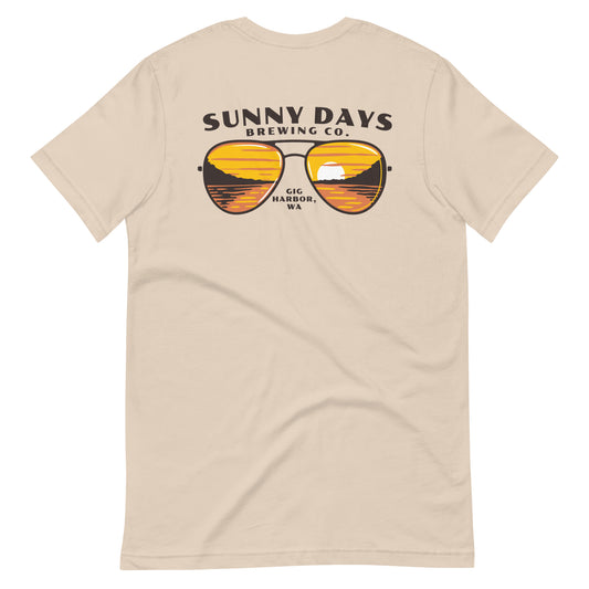 Sunny Days Brewing Co - Sunglasses - Adult unisex t-shirt