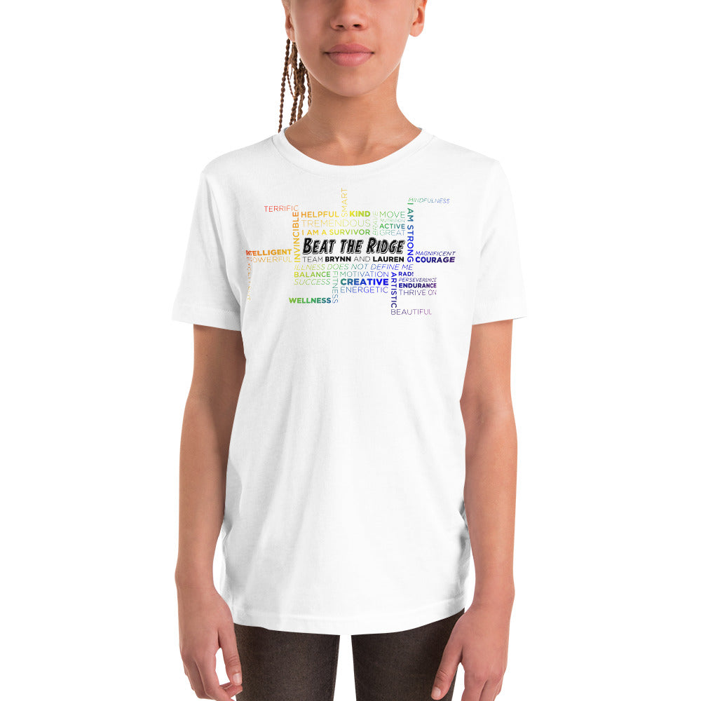 Team Brynn JDRF - Beat the Ridge - Youth Short Sleeve T-Shirt